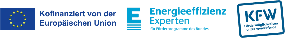 Slooyer GmbH – Gebäudeenergieberater – Dieses Bild zeigt Werbeinformationen zu Förderprogrammen des Bundes für Energieeffizienzmaßnahmen, die von der Europäischen Union unterstützt werden.